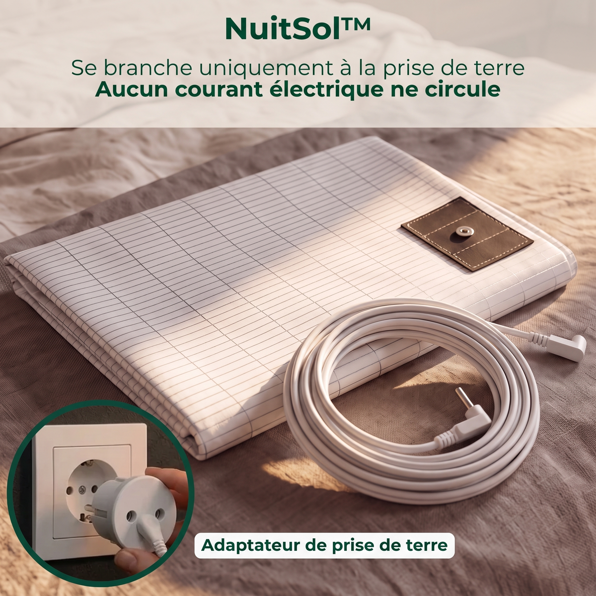 NuitSol™ – Drap de mise à la terre