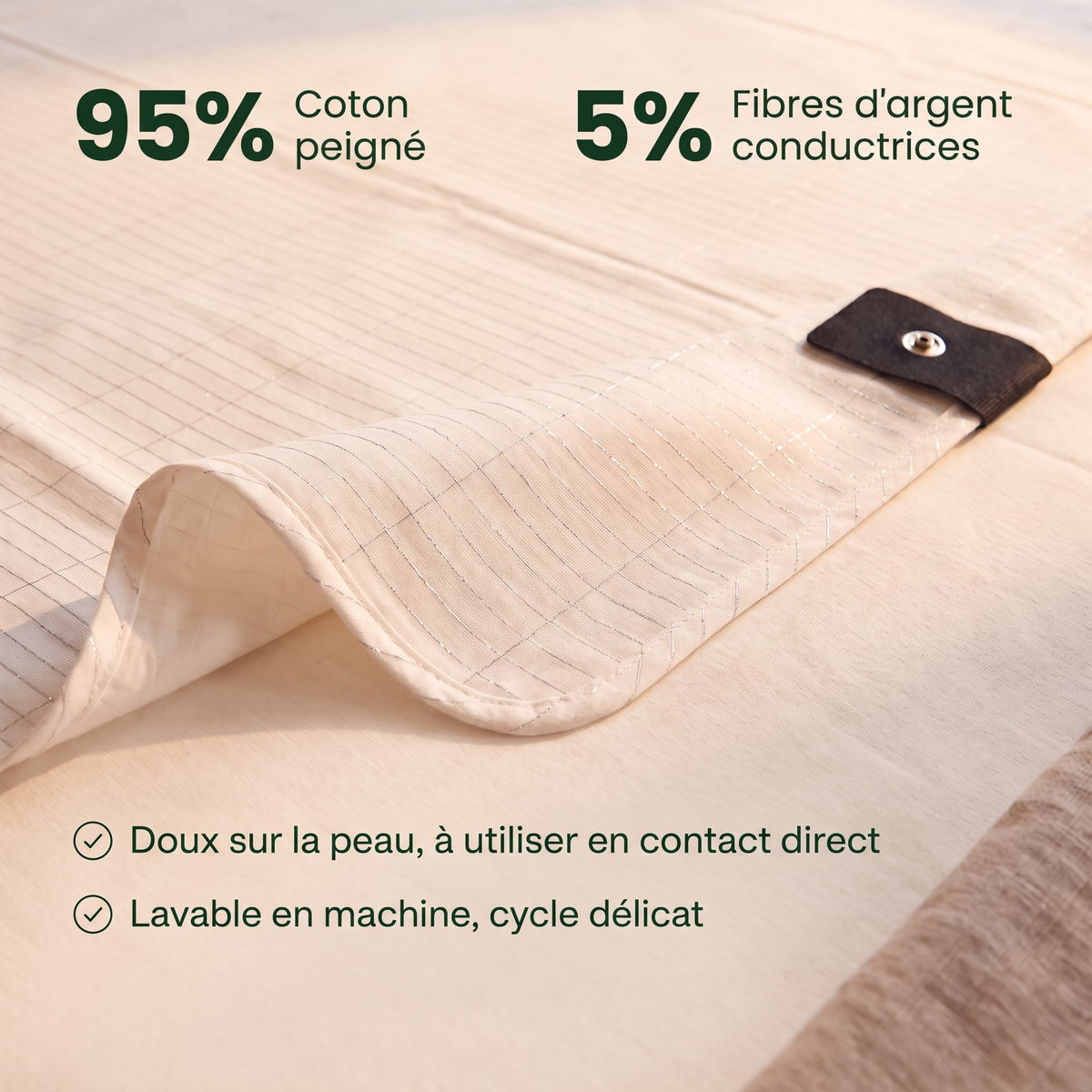 NuitSol™ – Drap de mise à la terre